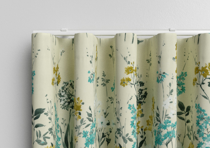 Wild Meadow, Pistachio - Made to Measure Curtains - Image 13